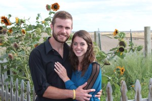 Ethan and Leanne's engagement photo