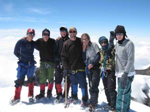 Bormans on Cotopaxi in 2006