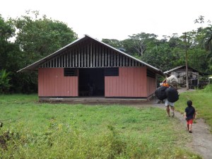Dureno church building before