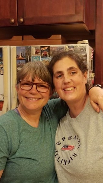 Esther and Willow July 2018